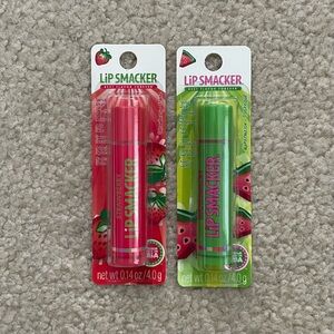 Lip Smacker Strawberry and Watermelon Lip Balm Duo